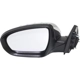 Purchase Top-Quality Driver Side Outside Rear View Mirror by SHERMAN PARTS - 3246A-320A-1 pa4
