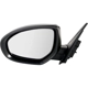 Purchase Top-Quality Driver Side Outside Rear View Mirror by SHERMAN PARTS - 3467-320B-1 pa1