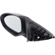 Purchase Top-Quality Driver Side Outside Rear View Mirror by SHERMAN PARTS - 3467-320B-1 pa4