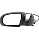 Purchase Top-Quality Driver Side Outside Rear View Mirror by SHERMAN PARTS - CHCHER14D-300L pa1