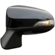 Purchase Top-Quality Driver Side Outside Rear View Mirror - TO1320330BKOE pa1