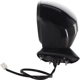 Purchase Top-Quality Driver Side Outside Rear View Mirror - HO1320350 pa3