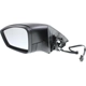 Purchase Top-Quality Driver Side Outside Rear View Mirror - VW1320148 pa4