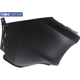 Purchase Top-Quality Driver Side Rear Bumper Cover - CH1116100C pa2