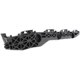 Purchase Top-Quality Driver Side Rear Bumper Cover Support by SHERMAN PARTS - 8120B-83B-1 pa6