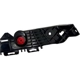 Purchase Top-Quality Driver Side Rear Bumper Cover Support - TO1142149 pa3