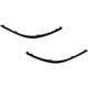 Purchase Top-Quality Driver Side Rear Bumper Molding - HO1146110 pa1