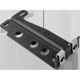 Purchase Top-Quality Driver Side Rear Bumper Support Bracket - GM1162112 pa5