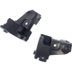 Purchase Top-Quality Driver Side Rear Bumper Support Bracket - FO1162125 pa3