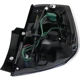 Purchase Top-Quality Driver Side Taillamp Assembly - NI2800188C pa9