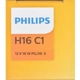 Purchase Top-Quality Lumière de conduite et antibrouillard par PHILIPS - H16C1 pa17