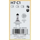 Purchase Top-Quality Lumière de conduite et antibrouillard par PHILIPS - H7C1 pa26