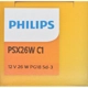 Purchase Top-Quality Lumière de conduite et antibrouillard par PHILIPS - PSX26WC1 pa1