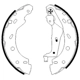 Purchase Top-Quality HELLA PAGID - 355002421 - Drum Brake Shoes pa2