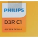 Purchase Top-Quality Dual Beam Headlight by PHILIPS - D3RC1 pa21