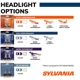 Purchase Top-Quality Dual Beam Headlight by SYLVANIA - H6054ST.BX pa8