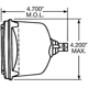 Purchase Top-Quality Dual Beam Headlight by WAGNER - H6545 pa12