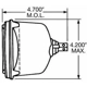 Purchase Top-Quality Dual Beam Headlight by WAGNER - H6545 pa2