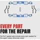 Purchase Top-Quality Engine Intake Manifold Gasket Set by FEL-PRO - 1262 R-4 pa2