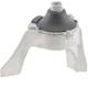 Purchase Top-Quality ANCHOR - 10155 - Passenger Side Engine Mount pa3