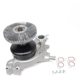 Purchase Top-Quality US MOTOR WORKS - MCK1060 - Engine Water Pump with Fan Clutch pa1