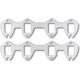 Purchase Top-Quality Exhaust Header Gasket by REMFLEX - 3008 pa1