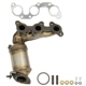 Purchase Top-Quality AP EXHAUST - 641204 - Exhaust Manifold with Integrated Catalytic Converter pa1