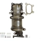 Purchase Top-Quality AP EXHAUST - 641334 - Direct Fit Catalytic Converter pa2