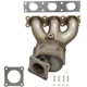 Purchase Top-Quality AP EXHAUST - 641536 - Exhaust Manifold with Integrated Catalytic Converter pa1