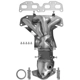 Purchase Top-Quality AP EXHAUST - 771145 - Exhaust Manifold with Integrated Catalytic Converter pa1