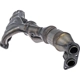Purchase Top-Quality DORMAN - 674-642 - Exhaust Manifold with Integrated Catalytic Converter pa2
