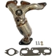 Purchase Top-Quality DORMAN - 674-830 - Exhaust Manifold with Integrated Catalytic Converter pa1