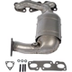 Purchase Top-Quality DORMAN - 674-857 - Exhaust Manifold with Integrated Catalytic Converter pa1