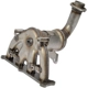 Purchase Top-Quality DORMAN (OE SOLUTIONS) - 673-871 - Exhaust Manifold And Converter Assembly pa3