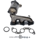 Purchase Top-Quality Assemblage de collecteur d'échappement et catalyseur de DORMAN (OE SOLUTIONS) - 673-882 pa1