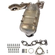 Purchase Top-Quality Assemblage de collecteur d'échappement et catalyseur by DORMAN (OE SOLUTIONS) - 674-835 pa2