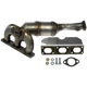 Purchase Top-Quality Assemblage de collecteur d'échappement et catalyseur de DORMAN (OE SOLUTIONS) - 674-898 pa4