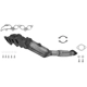 Purchase Top-Quality EASTERN CATALYTIC - 30558 - Exhaust Manifold And Converter Assembly pa3