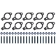 Purchase Top-Quality FEL-PRO - MSB98018 - Exhaust Manifold Gasket Set pa1