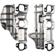 Purchase Top-Quality MAHLE ORIGINAL - MS19545 - Exhaust Manifold Gasket Set pa2
