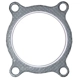 Purchase Top-Quality AJUSA - 01047600 - ACM Exhaust Pipe Flange Gasket pa2