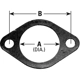 Purchase Top-Quality Exhaust Pipe Flange Gasket by AP EXHAUST - 9072 pa2