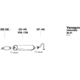 Purchase Top-Quality Exhaust Pipe Flange Gasket by BOSAL - 256-041 pa7