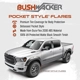 Purchase Top-Quality Fender Flare Or Flares by BUSHWACKER - 20929-02 pa10