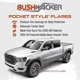Purchase Top-Quality Fender Flare Or Flares by BUSHWACKER - 40957-02 pa20