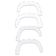 Purchase Top-Quality Fender Flare Set by EGR - 795084-040 pa7