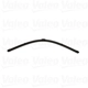 Purchase Top-Quality Flat Wiper Blade by VALEO - 9001810B pa2