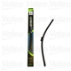 Purchase Top-Quality Flat Wiper Blade by VALEO - 9002411B pa1