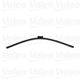 Purchase Top-Quality Flat Wiper Blade by VALEO - 9002411B pa2
