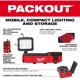 Purchase Top-Quality MILWAUKEE - 2356-20 - Packout Flood Light With USB Charging pa9